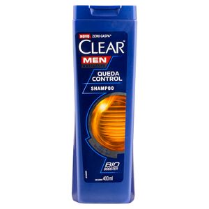 Shampoo para Cabelos Clear Masculino Queda Control Men 400ml