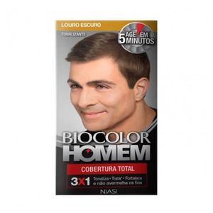 Tonalizante Biocolor Homem Louro Escuro 1un