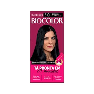 Tintura Biocolor Mini Kit Castanho Claro Luxuosa N.5.0 Un