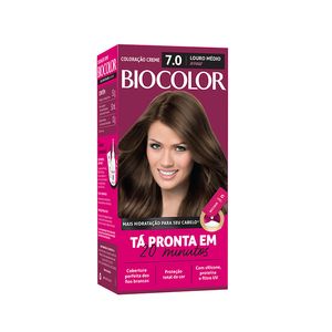 Tintura Biocolor Mini Kit Louro Médio Arraso N.7.0 Un