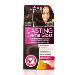 Tintura Casting Creme Gloss Castanho Escuro N.300