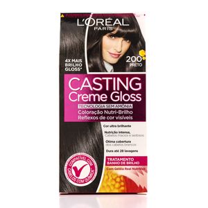 Tintura Casting Creme Noites Glossy Preto N.200