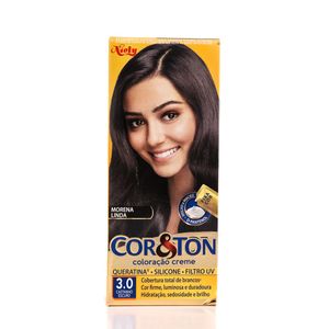 Tintura Cor & Ton Mini Kit Castanho Escuro N.3.