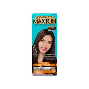Tintura Maxton Mini Kit Castanho Natural N.4.0