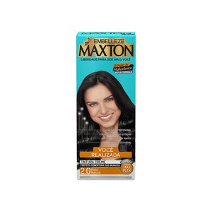 Tintura Maxton Mini Kit Preto Natural N.2.0