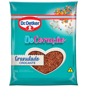 Confeitos Dr.Oetker Decoração Granulado Crocante 130g
