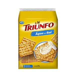 Biscoito Triunfo Água e Sal 345g