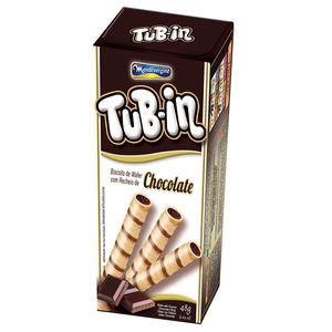 Biscoito Montevergine Tub-In Wafer com Recheio de Chocolate 48g