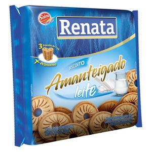 Biscoito Renata Amanteigado Leite 330g
