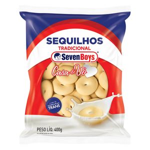 Biscoito Seven Boys Sequilhos Tradicional 400g