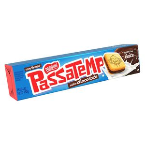 Biscoito Nestlé Passatempo Recheado Chocolate 130g