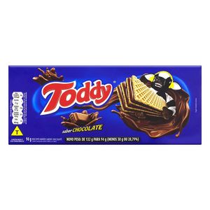 Biscoito Toddy Wafer Chocolate 94 g