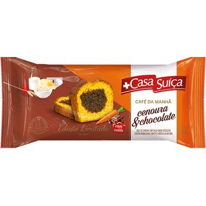 Bolo Casa Suíça Cenoura e Chocolate 250g
