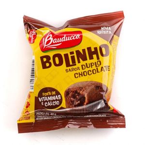 Bolo Bauducco Bolinho Duplo Chocolate 40g