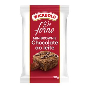 Minibrownie WickBold do Forno ao Leite 30g