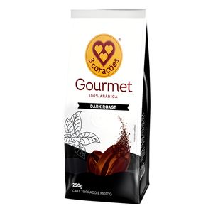 Café 3 Corações Gourmet Dark 250g