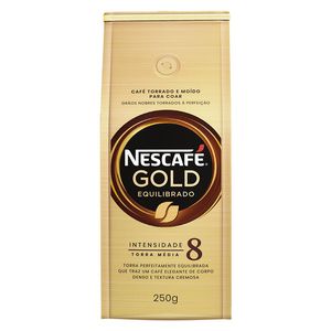 Café Torrado e Moído NESCAFÉ Gold Equilibrado 250g