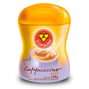 Cappuccino 3 Corações Diet 150g