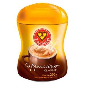 Cappuccino 3 Corações Classic 200g