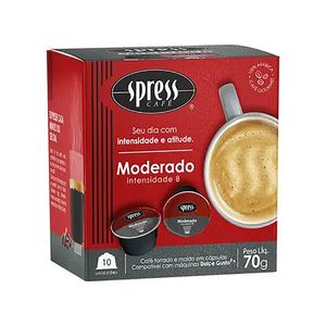 Café Spress Moderado Compatível Dolce Gusto com 10 Cápsulas 70g