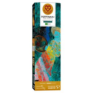 Café Três Portinari Peneirando Café com 10 Cápsulas 80g