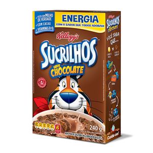 Cereal Matinal Kellogg s Sucrilhos Chocolate 240g