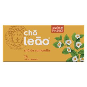 Chá Leão Camomila com 25 Saquinhos 25g