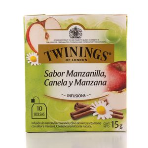 Chá Twinings Camomila, Canela e Maçã 15g