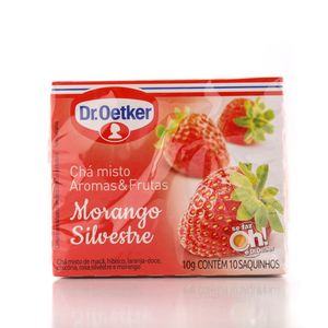 Chá Dr.Oetker Aromas & Frutas Morango Silvestre 10g