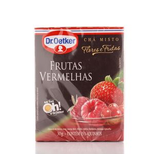 Chá Dr.Oetker Flores e Frutas Frutas Vermelhas 30g