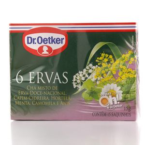 Chá Dr.Oetker Misto 6 Ervas 15g