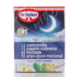 Chá Dr.Oetker Misto Doces Sonhos 22,5g