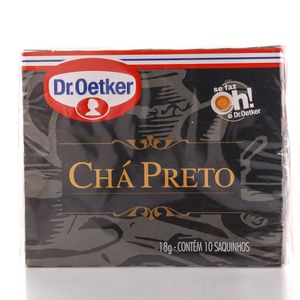 Chá Dr.Oetker Preto 18g