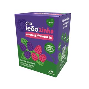 Chá Leãozinho Amora e Framboesa com 10 Saquinhos 23g