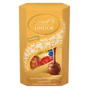 Bombom Lindt Lindor Sortido 75g