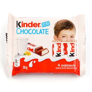 Chocolate Kinder com 4Unidades 50g