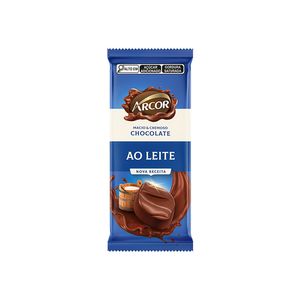 Chocolate Arcor Tablete ao Leite 80g