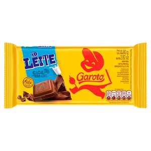 Chocolate Garoto Tablete ao Leite 80g
