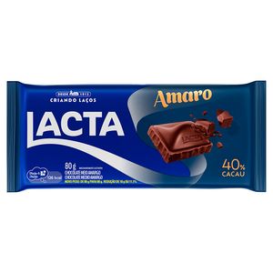 Chocolate Lacta Tablete Amaro 80g