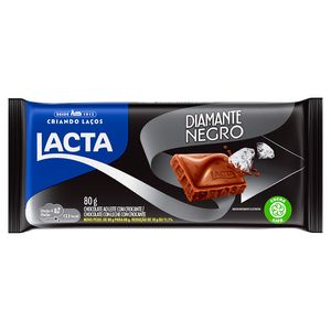 Chocolate Lacta Tablete Diamante Negro 80g
