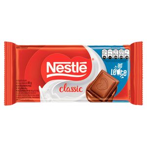 Chocolate Nestlé Tablete Classic ao Leite 80g
