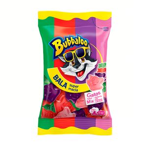 Bala Bubbaloo Gatos Sortidos 15g