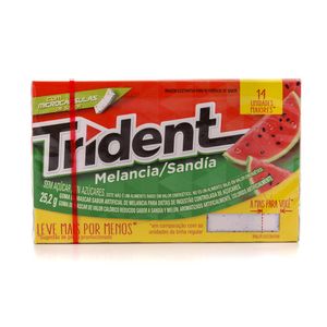 Goma Mascar Trident Melancia 25,2g