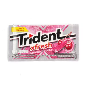 Goma Mascar Trident Cereja 8g