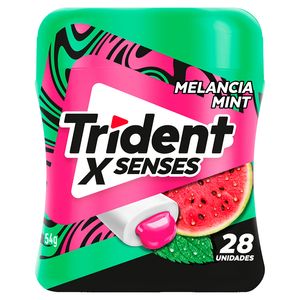 Goma Mascar Trident Senses Melancia Mint 54g