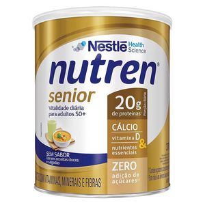 Composto Lácteo Nutren Sênior 50+ 20g Proteínas sem Sabor 370g
