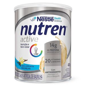 Composto Lácteo Nutren Active 14g Proteina Baunilha 400g