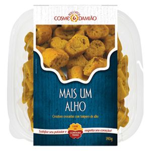 Biscoito Cosme & Damião Sem Parar Alho 140g