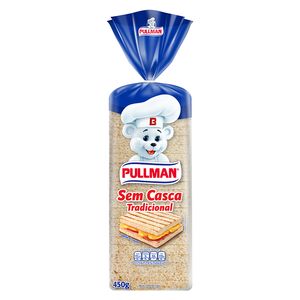 Pão de Forma Pullman sem Casca 450g