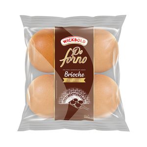 Pão Hamburguer Wick Bold Do Forno Brioche 320 g